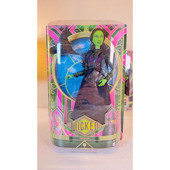 Mattel Wicked Movie Elphaba Fashion Doll URL Error Misprint In Hand- Fast Ship - Picture 1 of 3